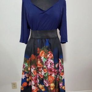 Beautiful fit and flare dress